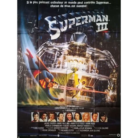 Superman 3 Movie Poster 47x63 In