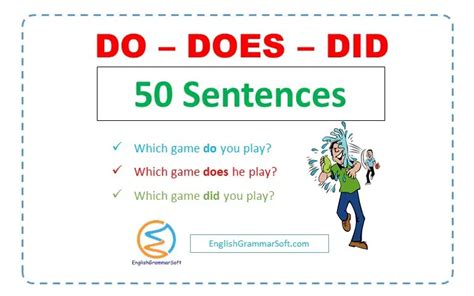 Do Does Did Sentences Examples Englishgrammarsoft Off