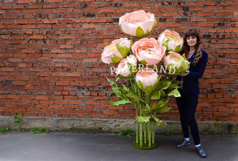 Ростовые ранункулюсы Юлии Прохоровой • PaperLand - мир цветов из бумаги