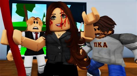 The Creepy Psychopath Teacher Fell In Love With Me Roblox Brookhaven Coxosparkle2 Youtube