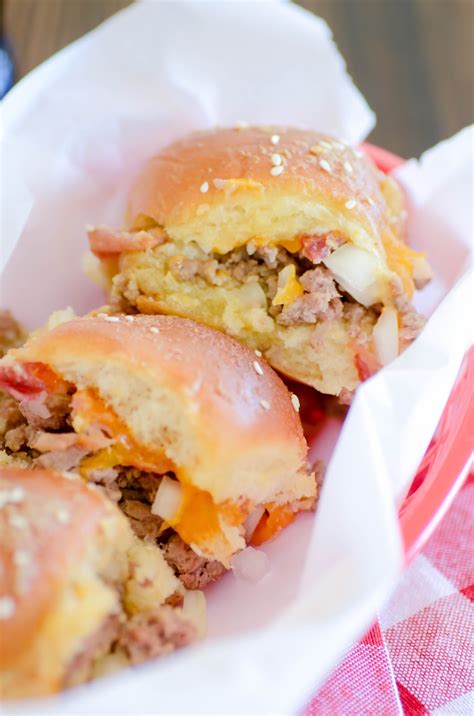 Keat S Eats Easy Bacon Cheeseburger Sliders