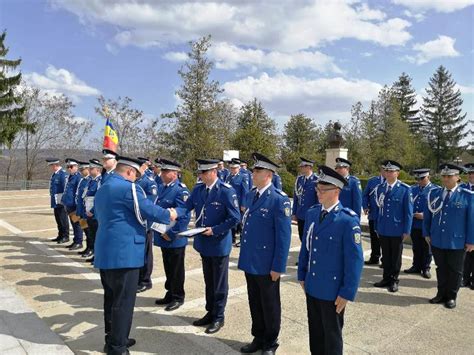 FOTO Avansări în grad la Inspectoratul de Jandarmi Județean Vrancea