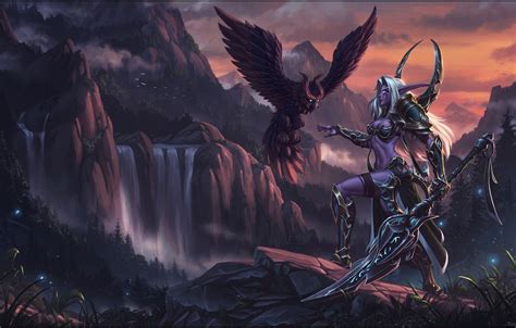 Night Elf Desktop Wallpaper