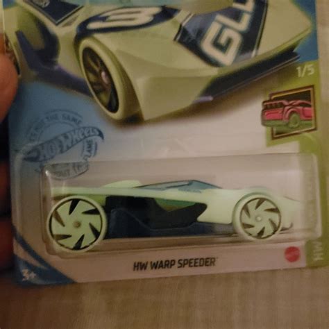Mattel Toys Hot Wheels Glow Racers Hw Warp Speeder Nwt Poshmark