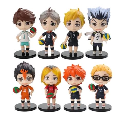 Action Figures Haikyuu Bonecos Anime De V Lei Hinata Shoyo Oikawa