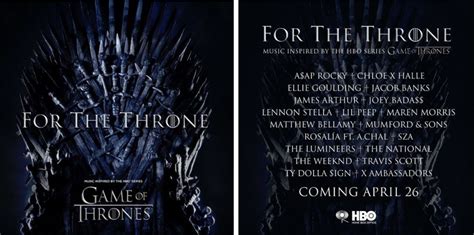 'Game of Thrones' Soundtrack 'For The Throne' Features The Weeknd ...