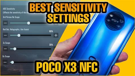 POCO X3 Pubg Sensitivity Settings Pubg Mobile YouTube