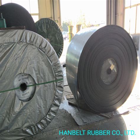 High Tensile Strength St Steel Cord Rubber Conveyor Belt For Heavy