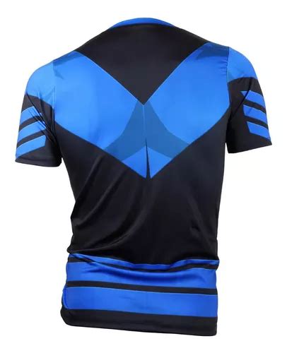 Playeras Licra Deportiva Nightwing Fitness Superman Marvel En Venta En