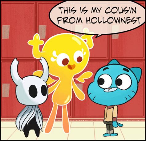 Автор Hollow Knight Игры Crossover Penny Fitzgerald The Amazing World Of Gumball