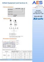 Elevated Led Approach Aes Airfield Equipment Services Sl Pdf