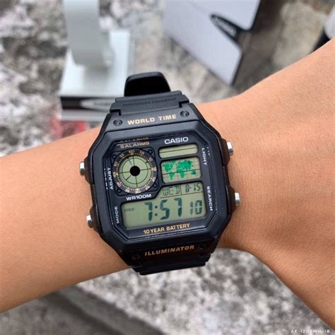 Original Casio Ae Wh B Youth Digital Years Battery Life