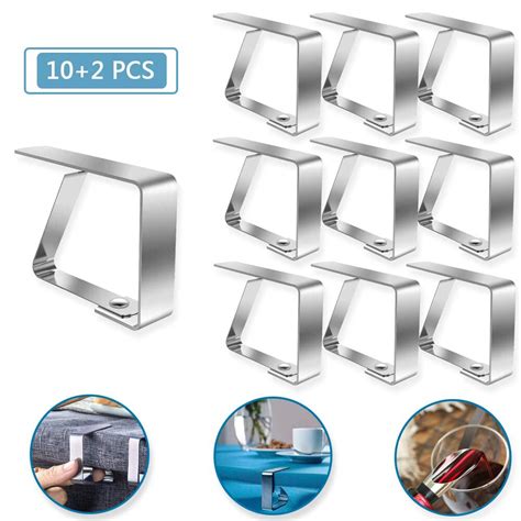 Pcs Tafelkleed Clip Clear Clips Plastic Houder Grandado