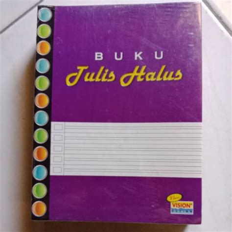 Jual Buku Tulis Halus Vision Lembar Pack Shopee Indonesia