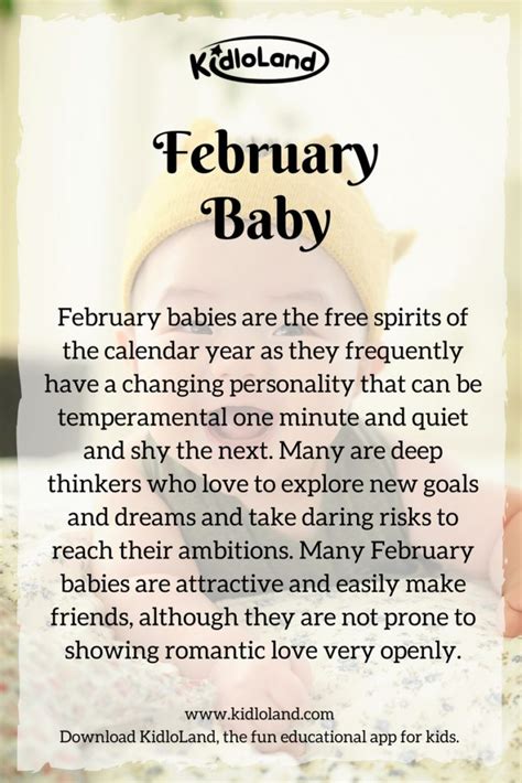 What Does Your Baby S Birth Month Mean Kidloland