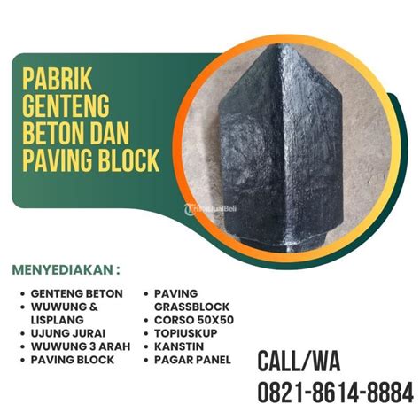 Genteng Beton Flat Minimalis Berkualitas Pilihan Tepat Untuk Rumah Di