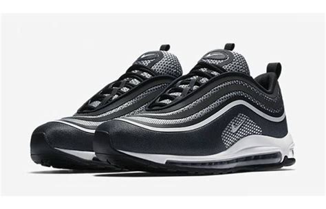 Zapatillas Nike Air Max 97 Ultra Negro Blanco Nuevo 2018 S 42000