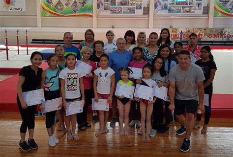 Kazakhstan Gymnastics Federation Hosts WAG Training Course Asian