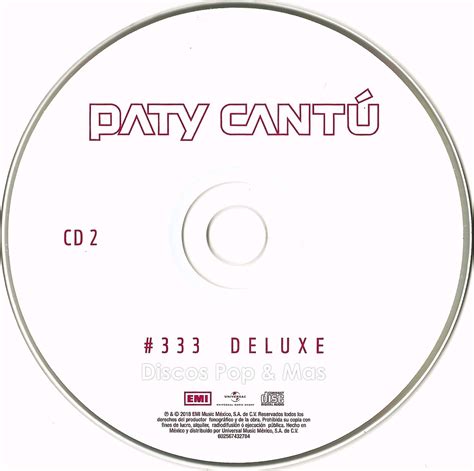 Discos Pop & Mas: Paty Cantu - #333 (Deluxe)