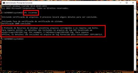 Erro No Windows Como Corrigir Pelo Verificador De Arquivos Do Sistema