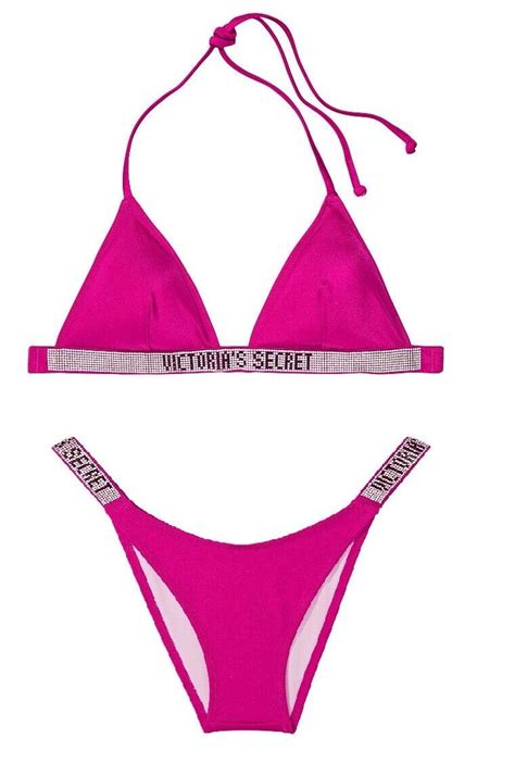 Discount Free Shipping Returns Victorias Secret Swim Purple Gold Seagull Bikini String Top