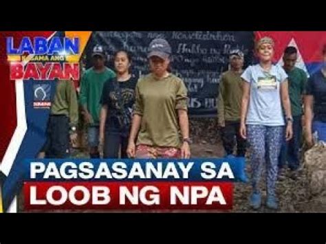 Mga Narekober Na Videos Mula Sa Nahuling Npa Ng Mga Pagsasanay Sa Loob