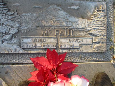 Fred Elmer Mcfaul Find A Grave Memorial