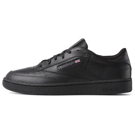 Club C 85 in Intense Black / Charcoal | Reebok Official UK