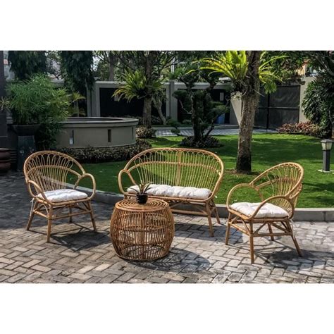 Contemporain Annonceur Laboratoire Salon De Jardin En Rotin Cdiscount