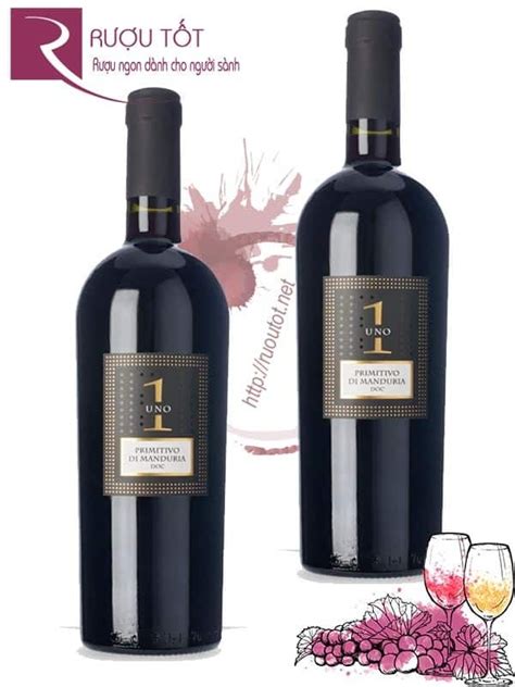 Rượu vang 125 Primitivo Del Salento giá 340k có chiết khấu thêm