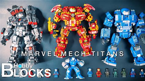 Unofficial Lego Marvel Mech Titans Compilation Speed Build Beat