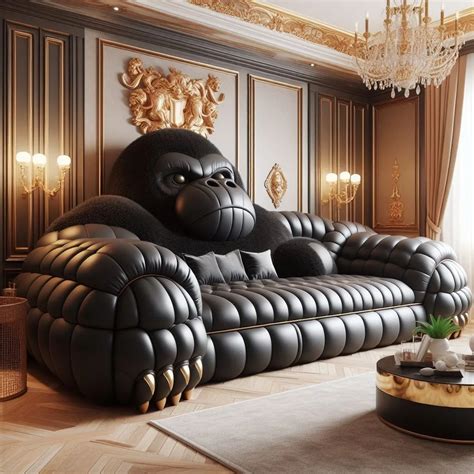 Unleash The Wild Gorilla Sofas For Jungle Inspired Living Rooms