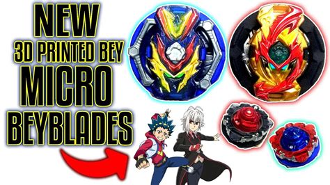 New Micro Beyblades Micro Valkyrie Spriggan 3d Printed Beyblade