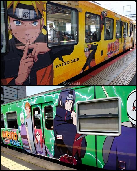 Exposito Manuel On Twitter Rt Medianimes Les Trains Naruto Au Japon