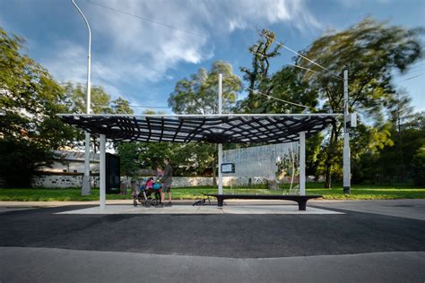 3D-Printed UHPC Tram Stop, Prague, Czech|Tram Station