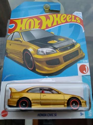 Carro Colección Hot Wheels Honda Civic Si Auto Mattel Cuotas sin interés