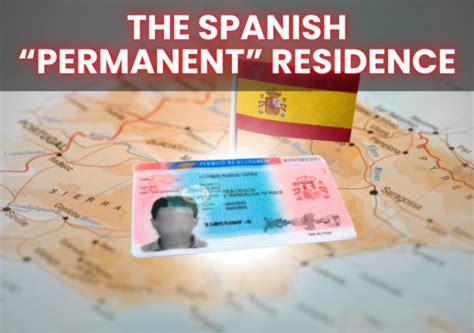 Understanding Spanish Permanent Residence A Complete Guide