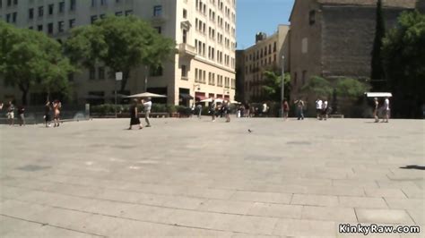 Naked Bound Hottie Public Disgraced