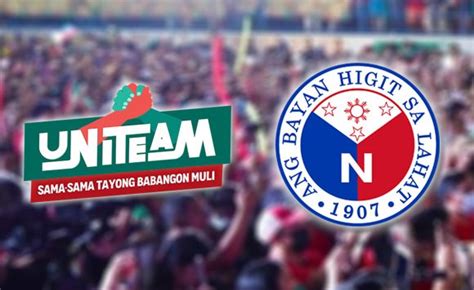 UniTeam thanks Nacionalista Party for endorsement - POLITIKO