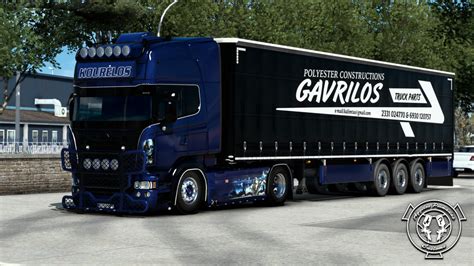 Scania R Kourelos The Cemetery Combo Skin Rjl