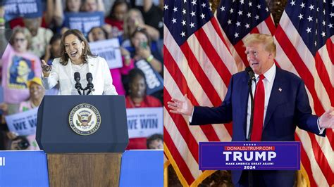 Kamala Harris Y Donald Trump Protagonizar N Hoy Su Primer Debate