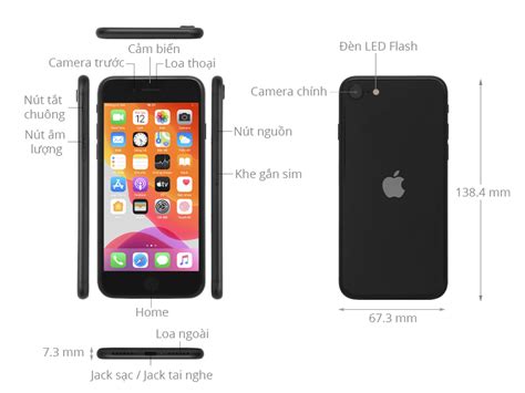 iPhone SE 64GB (2020) - Chính hãng, trả góp