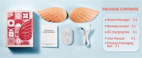 Amazon Vibrators Nipple Women Sex Toy Angel Wings Breast Vibrating Stimulator With
