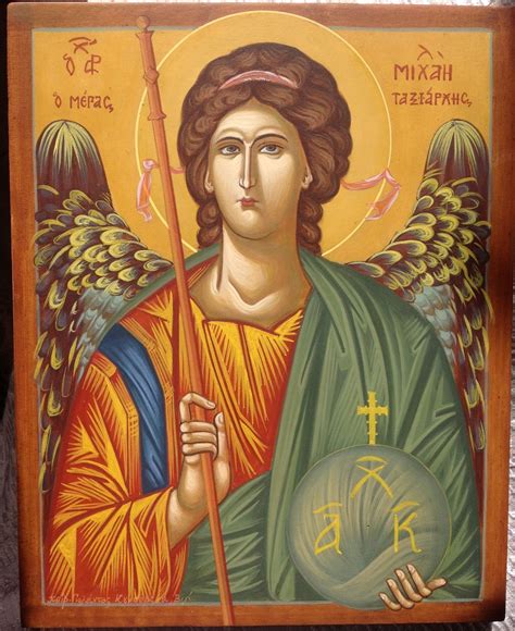 Archaniol Michał By Jkuderska Archangel Michael St Mary Orthodox