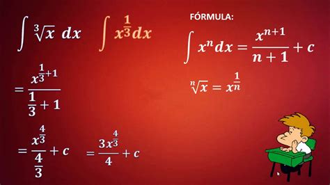 Integral de Raiz Cúbica de X YouTube