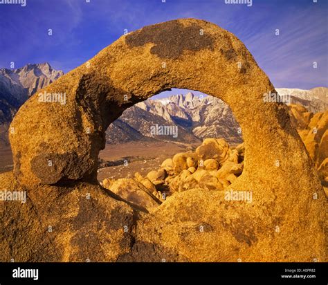 Alabama Hills Arch In Owens Valley Sequoia National Park Alabama Hills Recreation Area