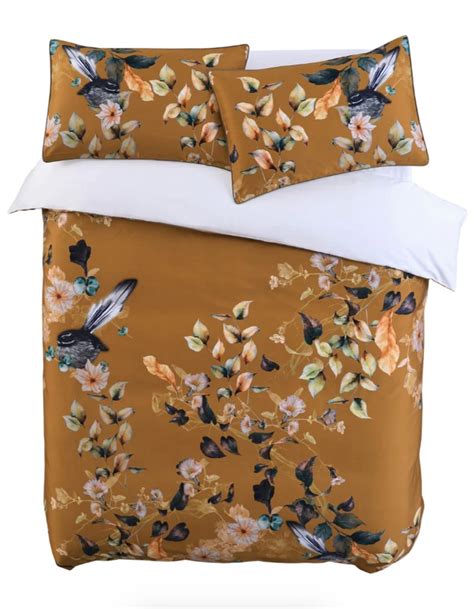 Fantails Duvet Set Mm Linen Intec Interiors Online Gift Shop