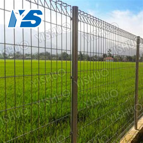 Triangle Bended Roll Top Fence Brc Fence Hot Dip Galvanized Powder