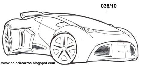 Desenho Da Hot Wheels Para Colorir