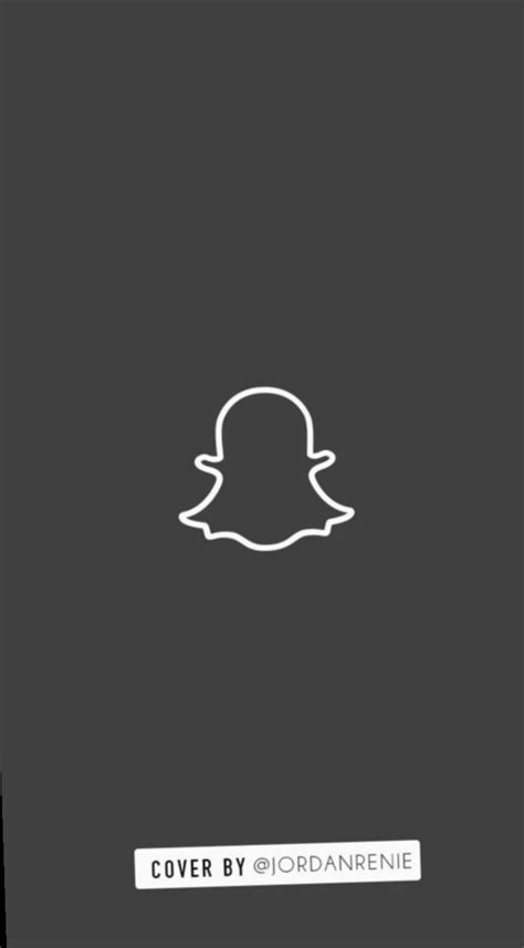 Snapchat Logo Aesthetic Black